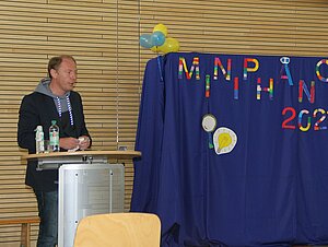 Kitzingens Oberbürgermeister Stefan Güntner hielt eine feierliche Begrüßungsansprache. Copyrights (© Heike Schneller-Schneider) 
