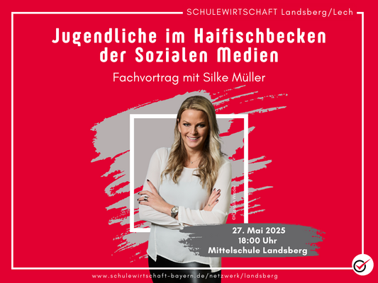 Fachvortrag mit Silke Müller: Jugendliche im Haifischbecken der sozialen Medien?