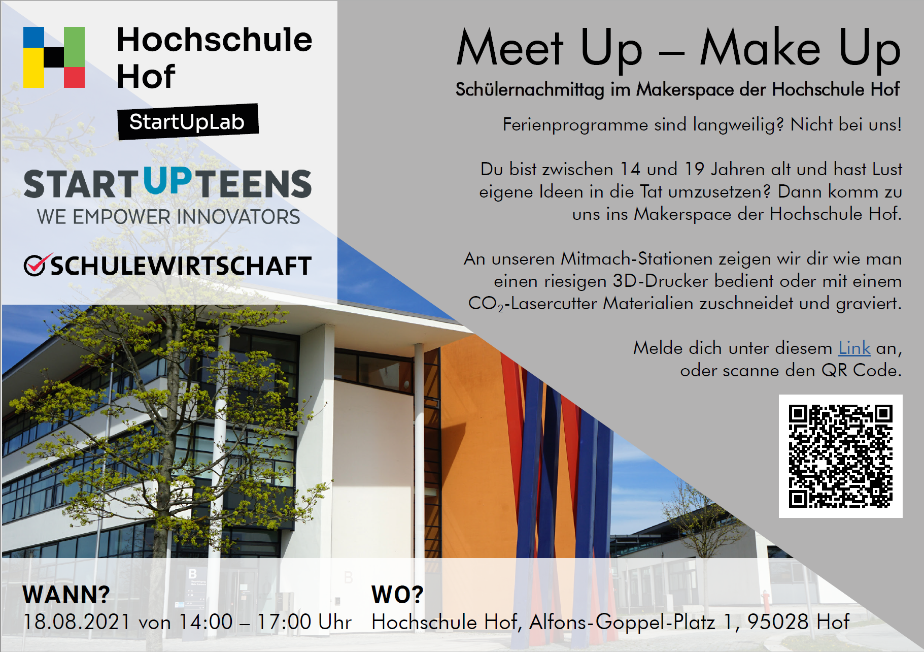 Schulewirtschaft Startup Teens